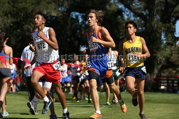 2013SIXCHS-072.JPG - 2013 Stanford Cross Country Invitational, September 28, Stanford Golf Course, Stanford, California.